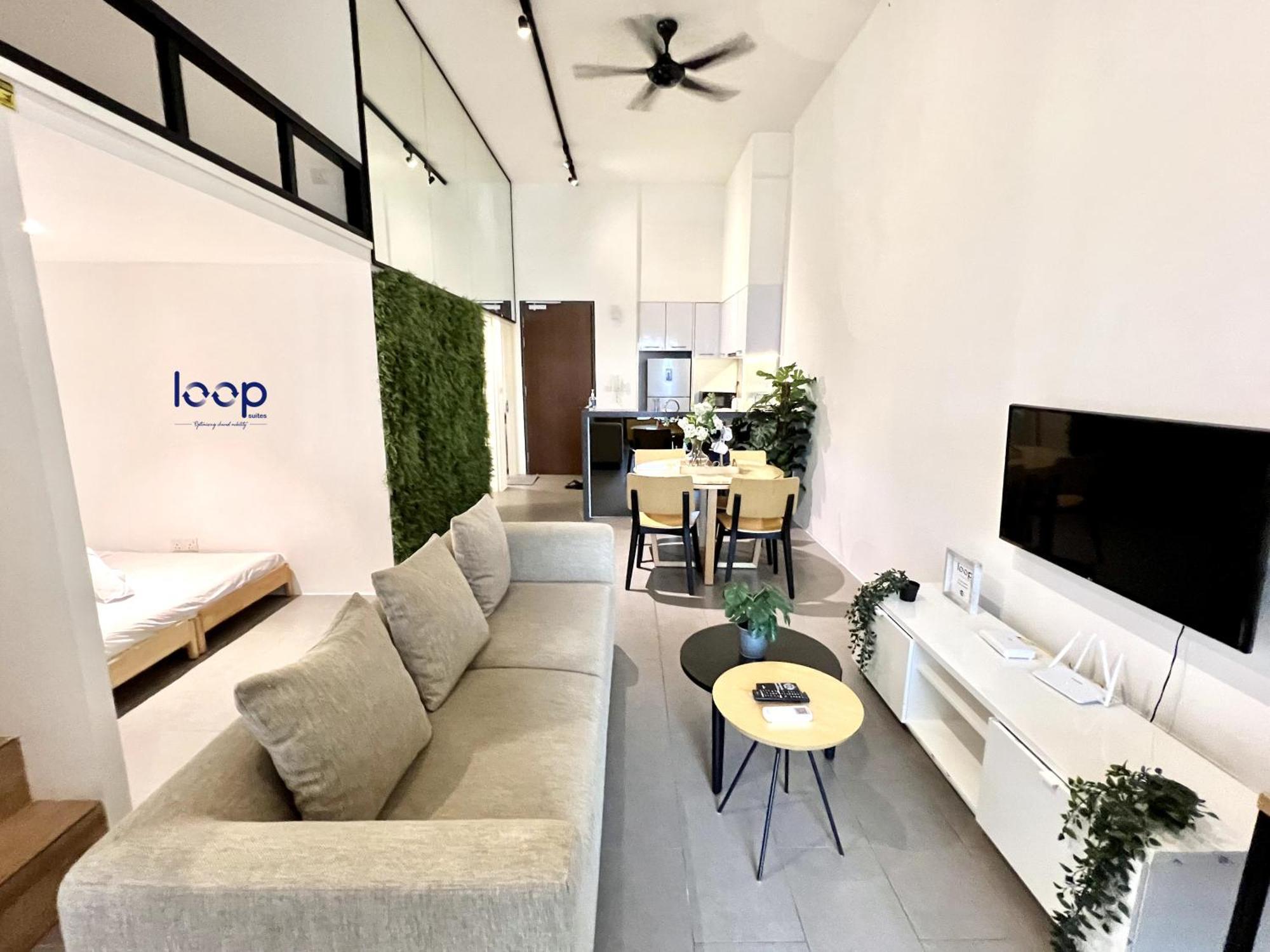Kl Sentral Serviced Apartment - The Establishment Kl Sentral By Loop Suites Kuala Lumpur Room photo